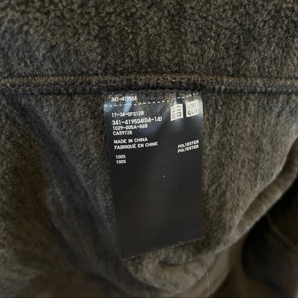 Uniqlo Fleece Long Sleeve Full-Zip Jacket - Picture 3 of 6